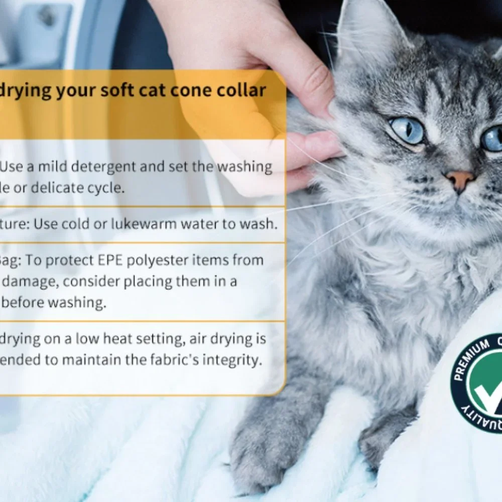 Soft Cat Cone Collar, for Small Kittens Young Cats, E Collar for Cats, cat cone